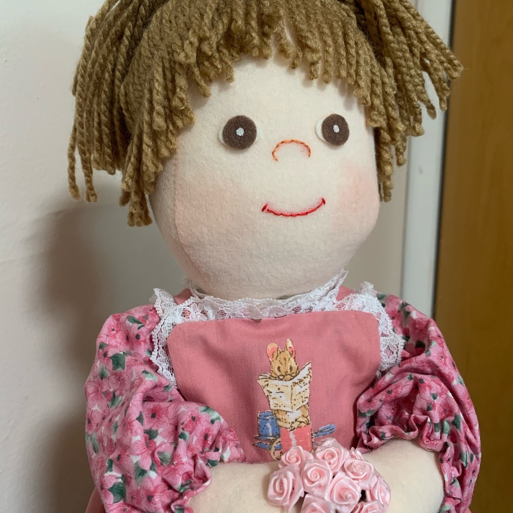 🎀 Cancer Patient Handmade Cloth Doll - Picture 2 of 8
